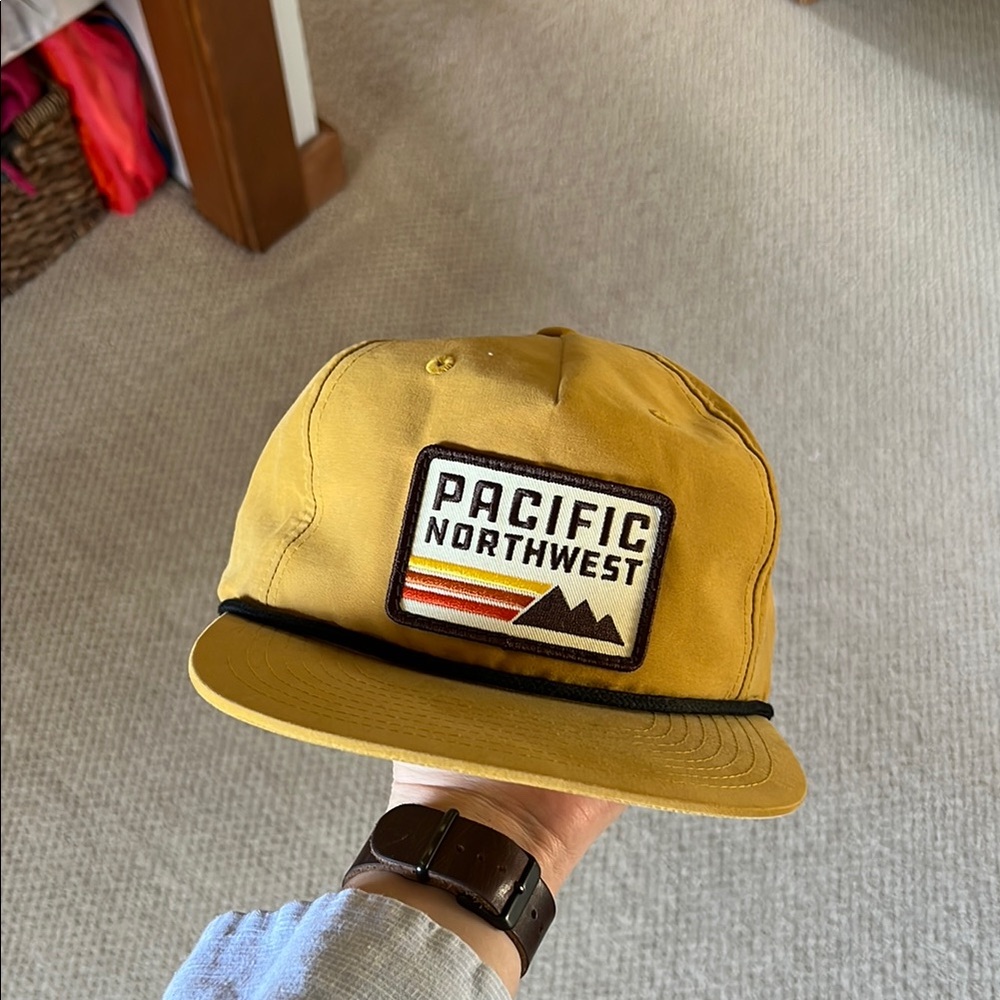 Yellow Pacific Northwest Cap